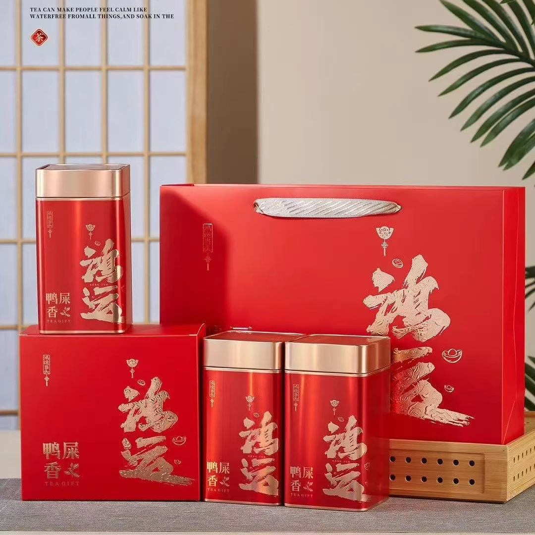 清香型凤凰单丛鸭屎香清醇回甘TM25022红色四罐一斤装500g