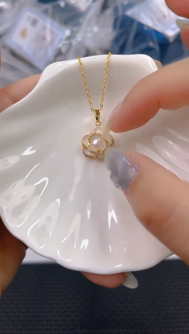 未镶嵌淡水珍珠耳饰xl3135