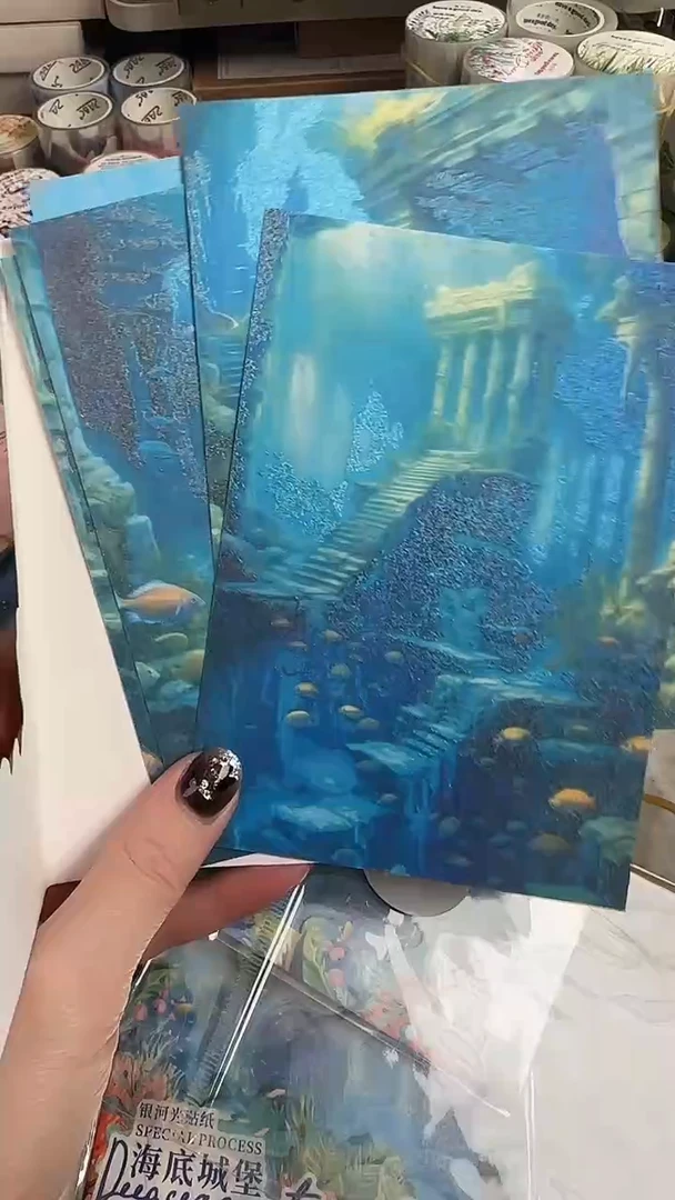 深海国度贴纸 随机3款