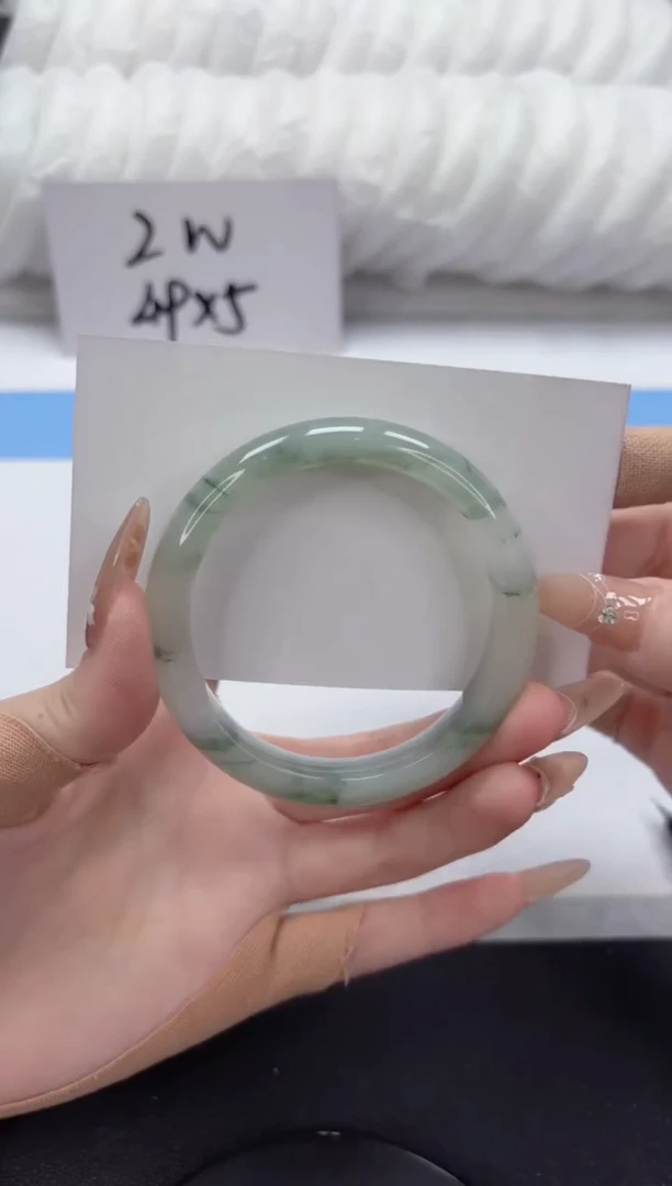 【闪购商品】石英质玉未镶嵌手镯A314-55.8