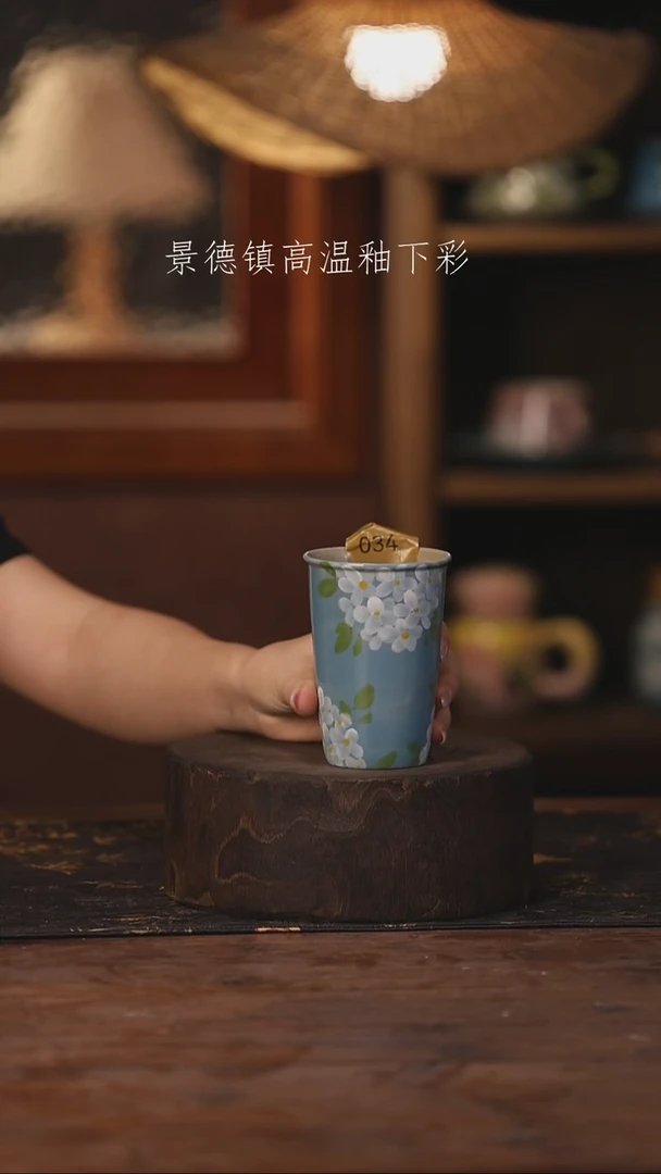 景德镇高温釉下手绘陶瓷034