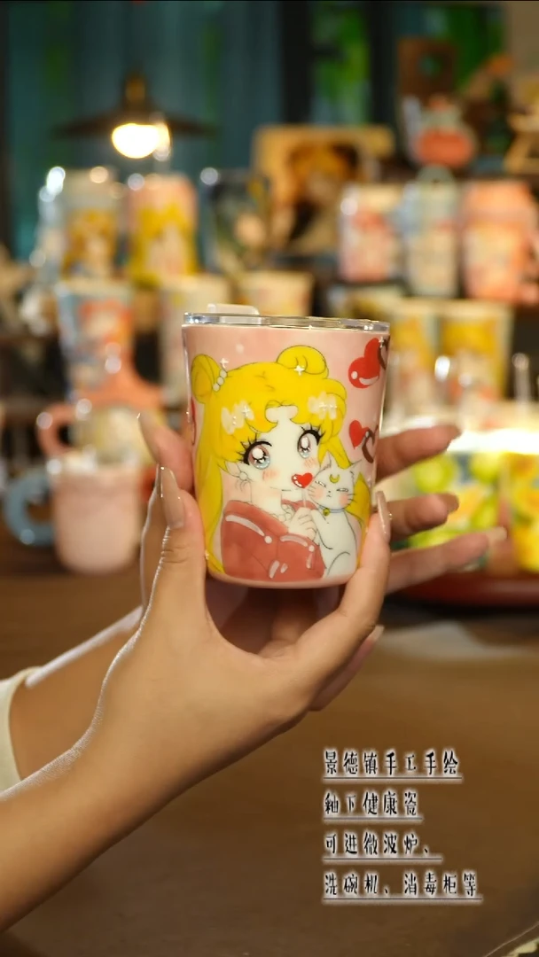 景德镇陶瓷手工手绘A020