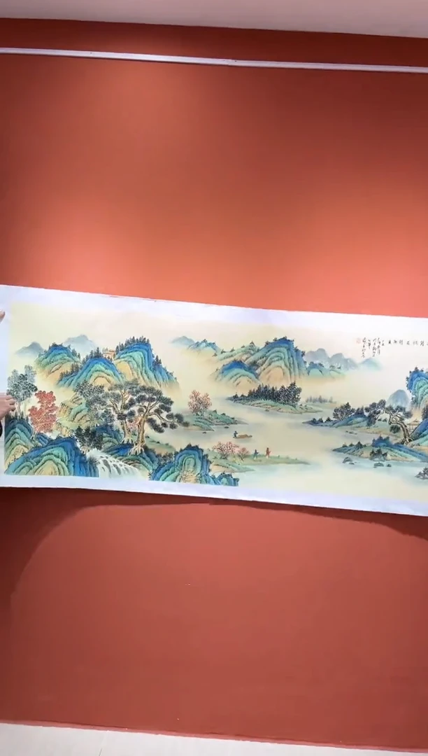 【闪购商品】国画郑乐华绘画手绘作品2-27