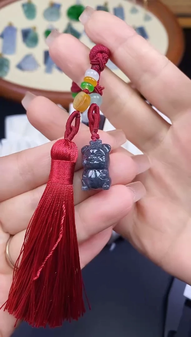 吊坠(不含链)未镶嵌翡翠老虎-@@CMT