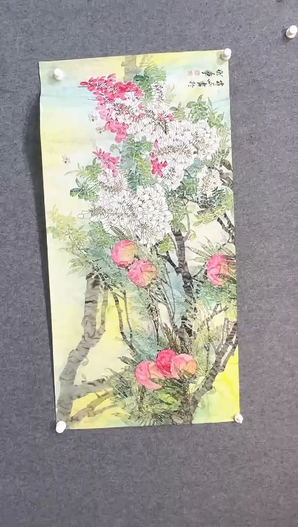【闪购商品】绘画荆贵家-8平尺-花鸟