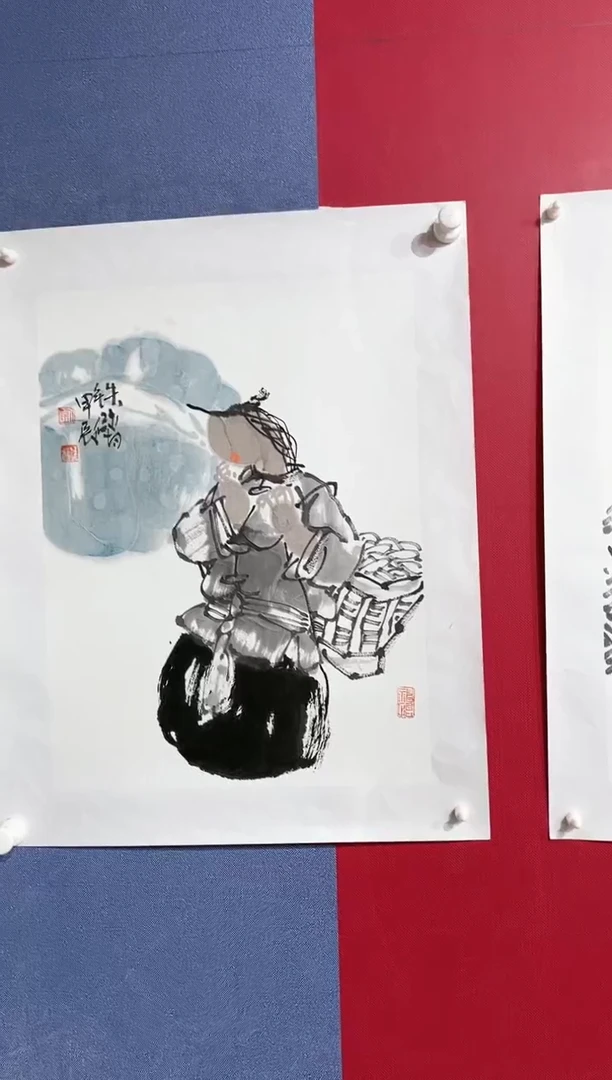 【闪购商品】绘画73刘铁臂绘画作品45*34