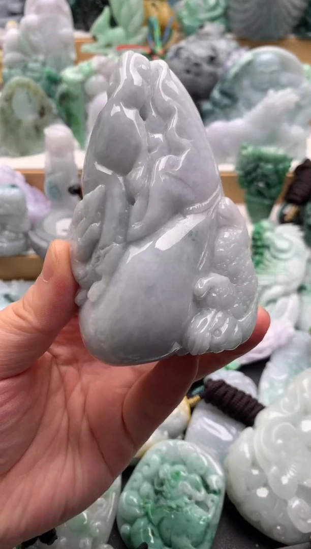 吊坠(不含链)未镶嵌翡翠1