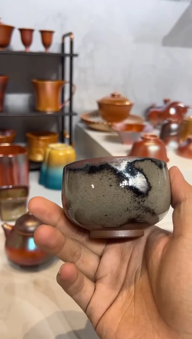 30柴房陶瓷主人杯禅定杯