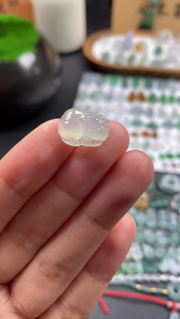 散珠翡翠冰胶裸石