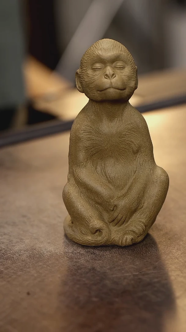 紫砂茶宠紫砂猴子