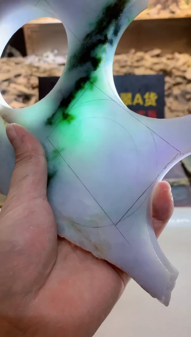 翡翠未镶嵌颈饰0朱0翡翠珠宝770