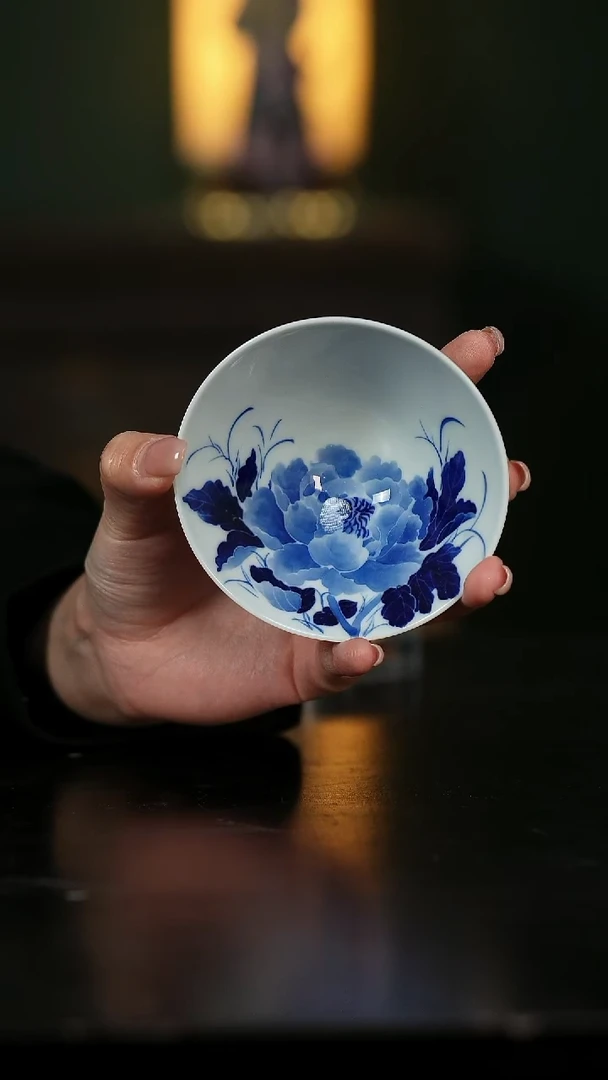 摆件陶景德镇陶瓷杯/碟/盘/碗