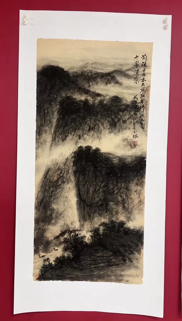国画手绘国画书法