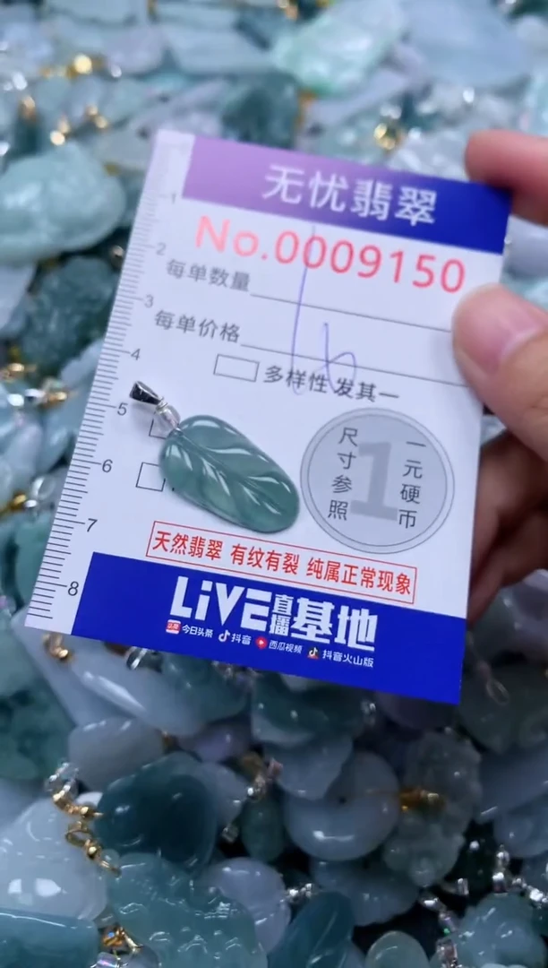 颈饰未镶嵌翡翠9150