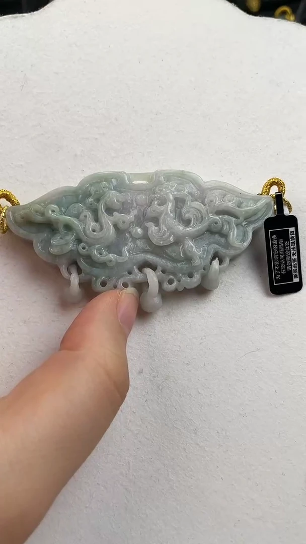 【闪购商品】翡翠颈饰未镶嵌2010(赠链)部分宝贝微瑕主播介绍为准