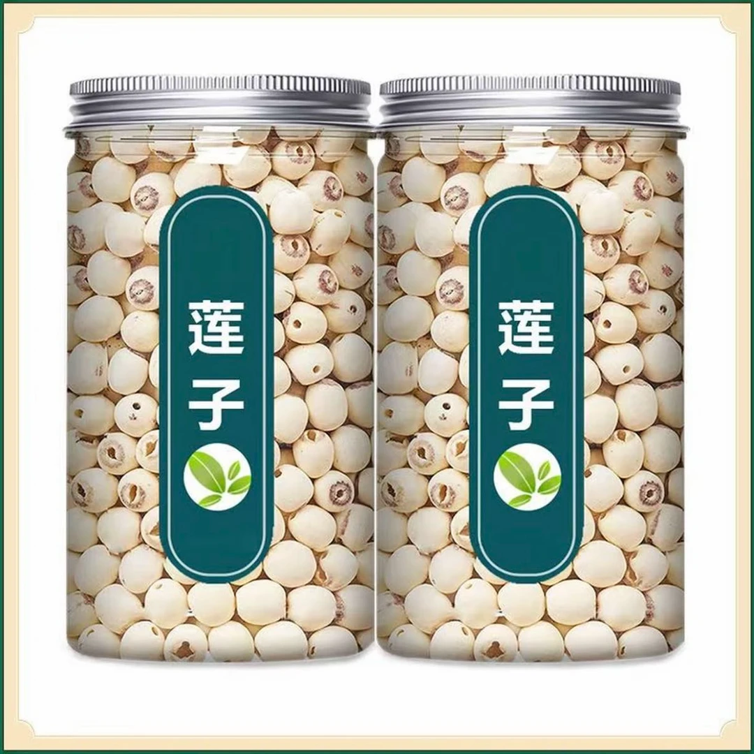 【罐装】白莲子干货新鲜煲汤煮粥饱满颗粒原色莲子干货