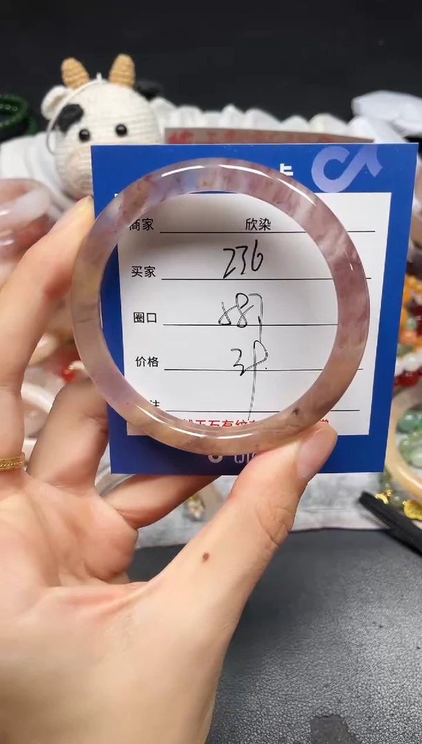 未镶嵌手镯石英质玉236