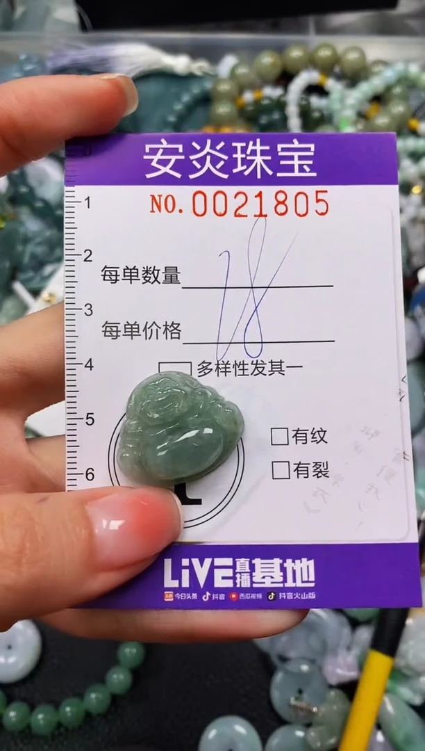 颈饰未镶嵌翡翠闪购0021805
