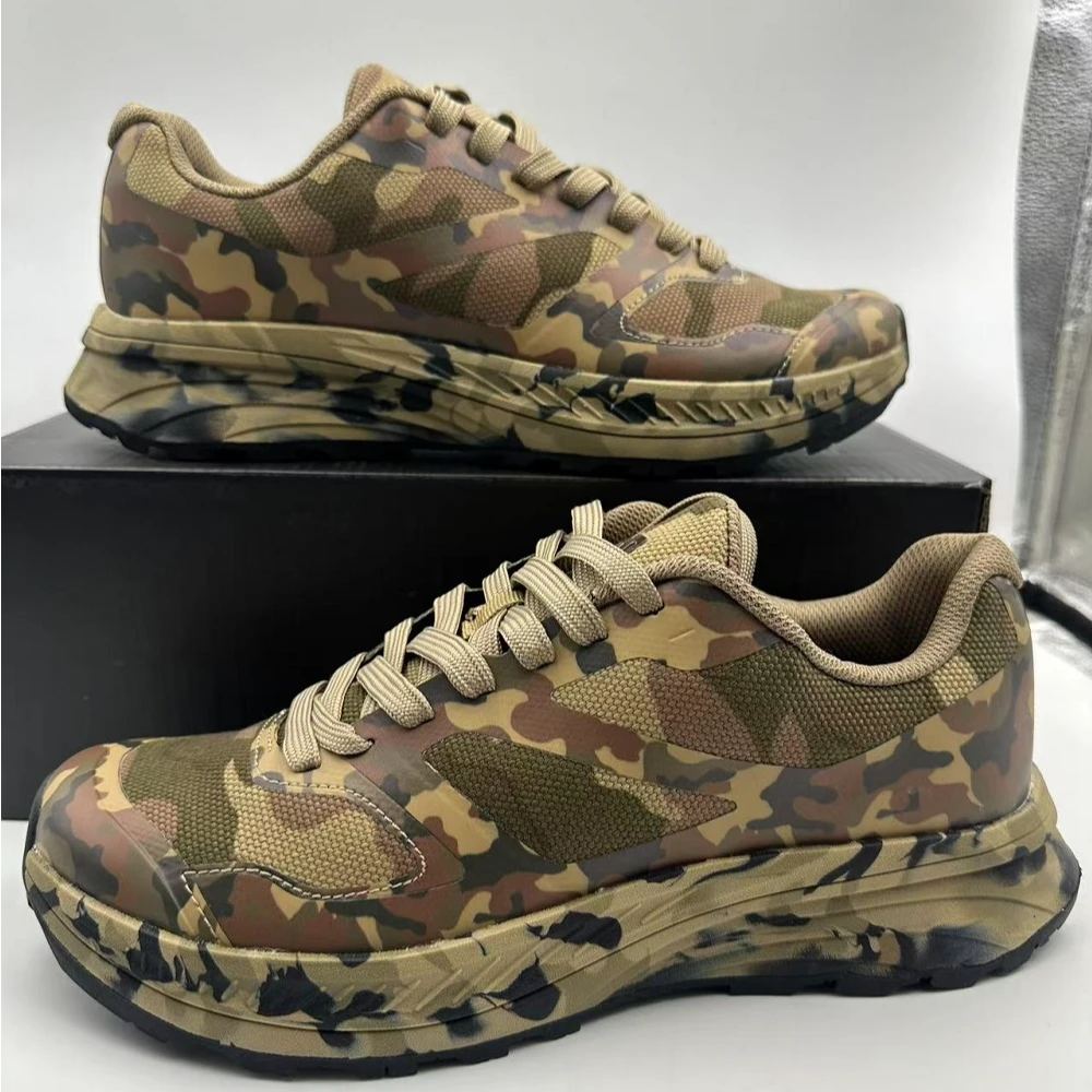 超轻体能迷彩男鞋户外徒步男女通用多色防滑耐磨网面轻便春秋鞋