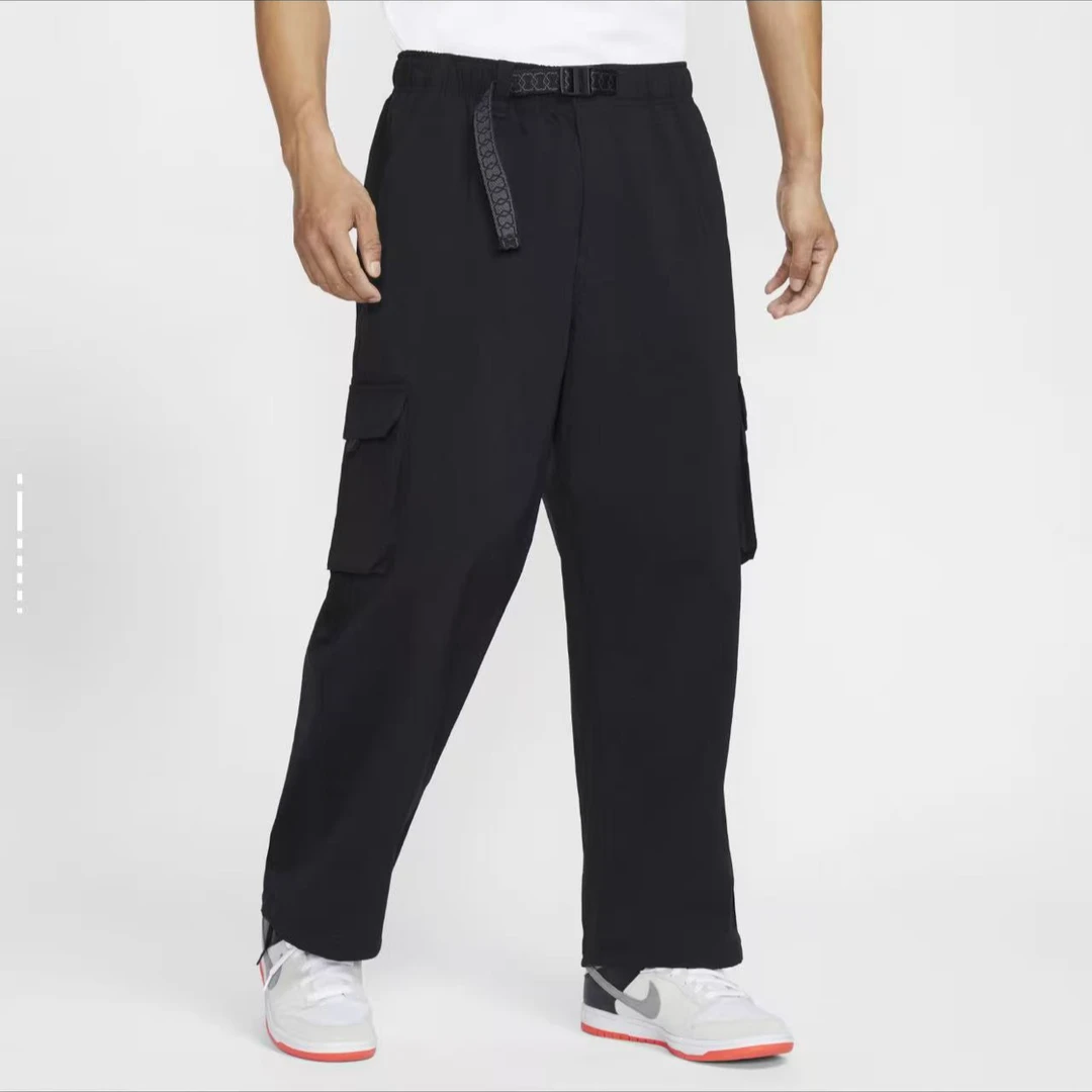 NIKE/耐克【商场同款】工装裤男女款速干透气腰带版长裤 FV7348010