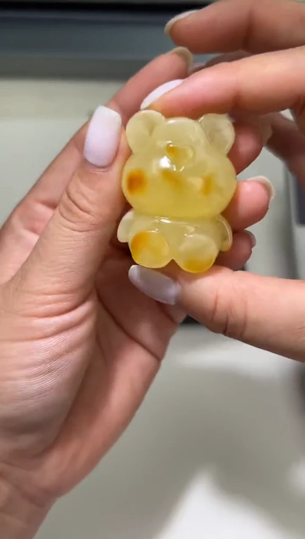 裸石琥珀未镶嵌琥珀蜜蜡吊坠