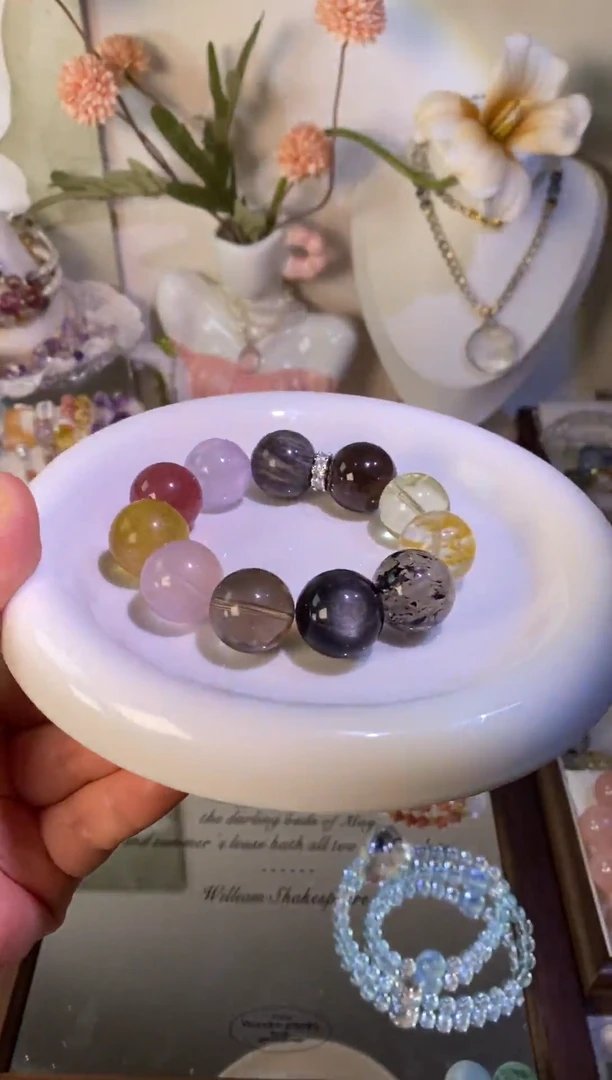 未镶嵌手链水晶多宝设计款05