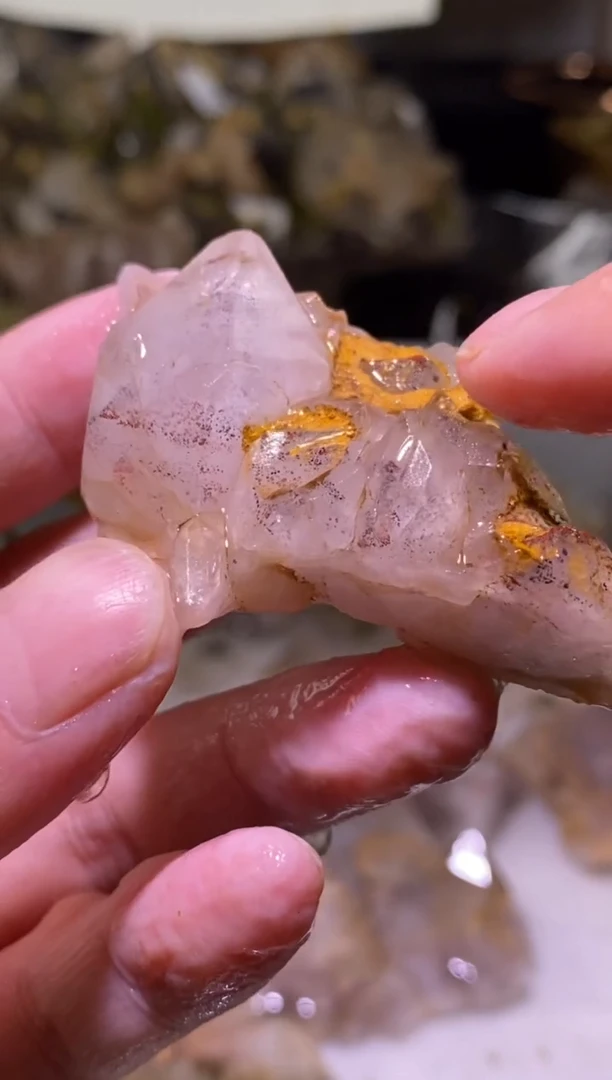 未镶嵌珠宝半成品水晶81号四川美姑超七花园水晶