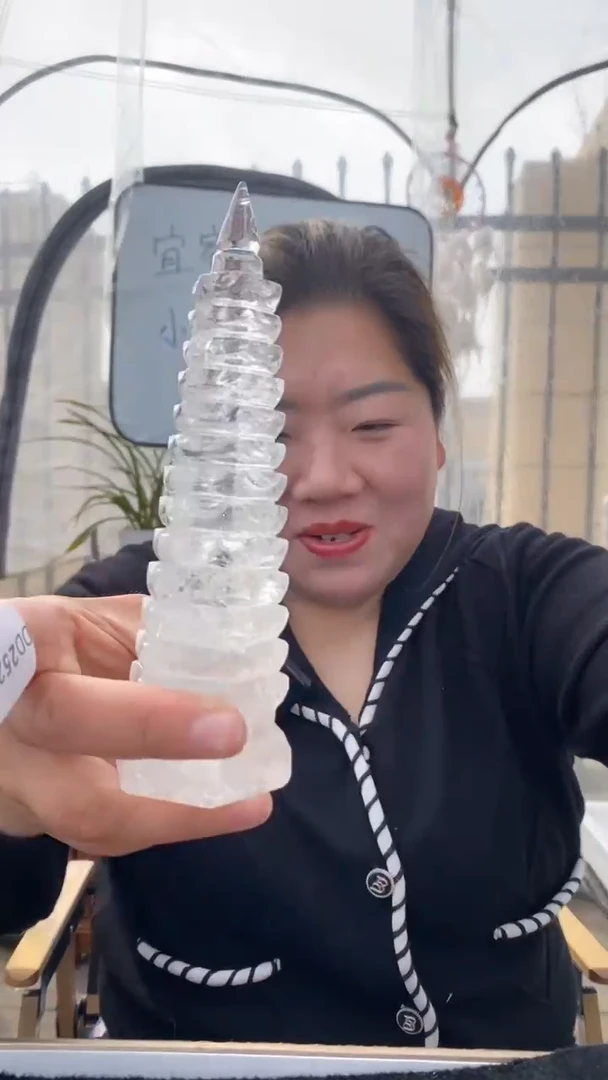 【闪购商品】水晶文昌塔未镶嵌白水晶文昌塔D252