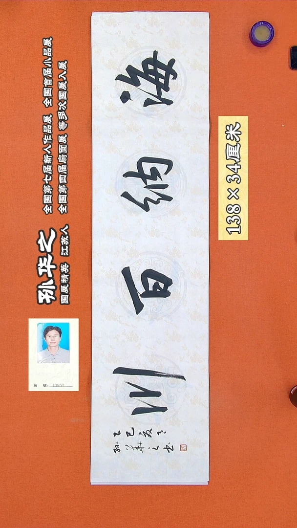 书法193R孙华之书法作品