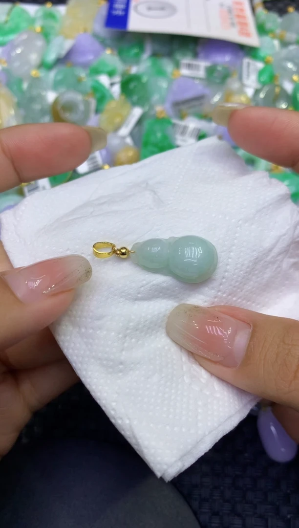 颈饰未镶嵌翡翠天然缅甸A货翡翠