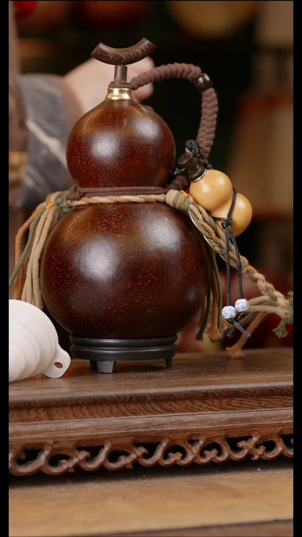 77号精品天然大漆酒葫芦一物一拍~