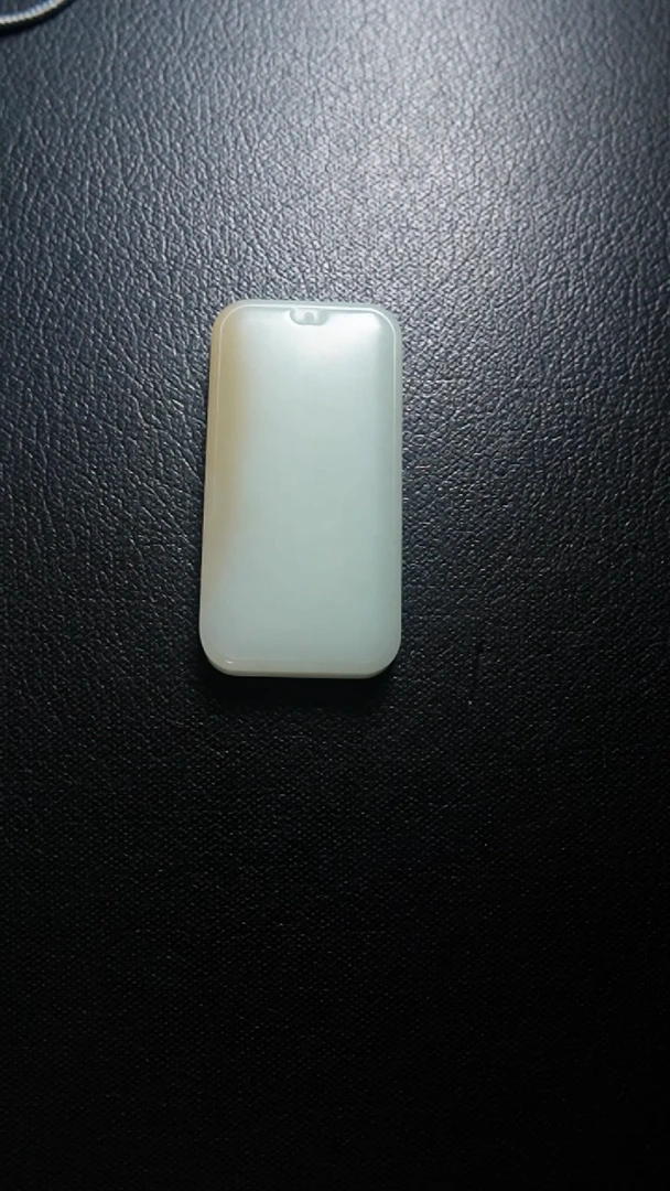 颈饰未镶嵌和田玉无事牌