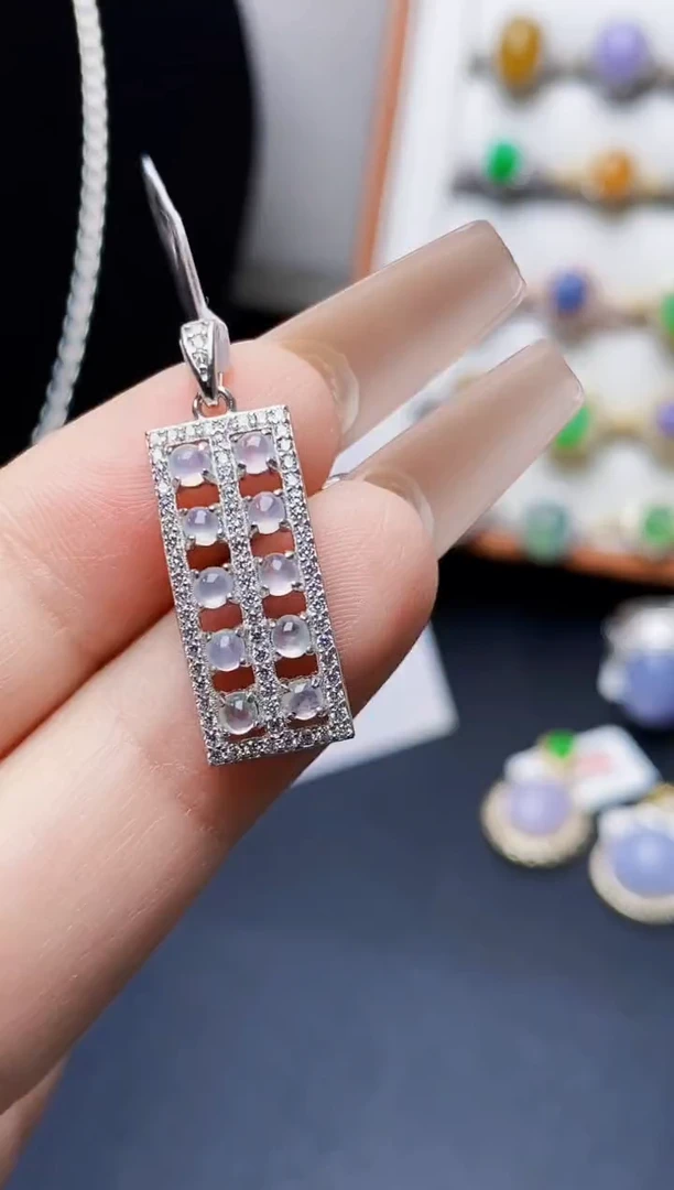 银S925镶嵌戒指翡翠0439