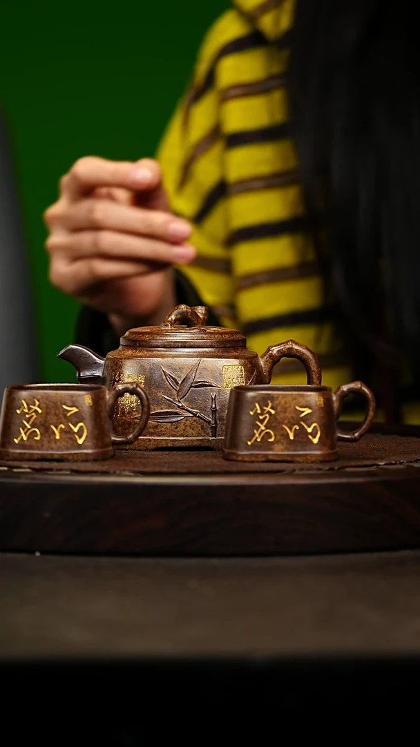 宜兴原矿高端紫砂 柴烧240cc