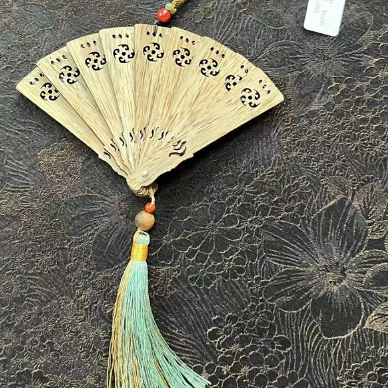 【悦生活】扇子 挂件 -茶道零配（XK25531）