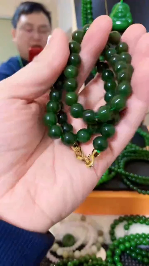 【闪购商品】和田玉（碧玉）项链未镶嵌10