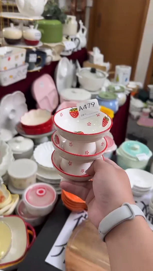 摆件陶A479-3个  仓库微瑕陶瓷清仓福利