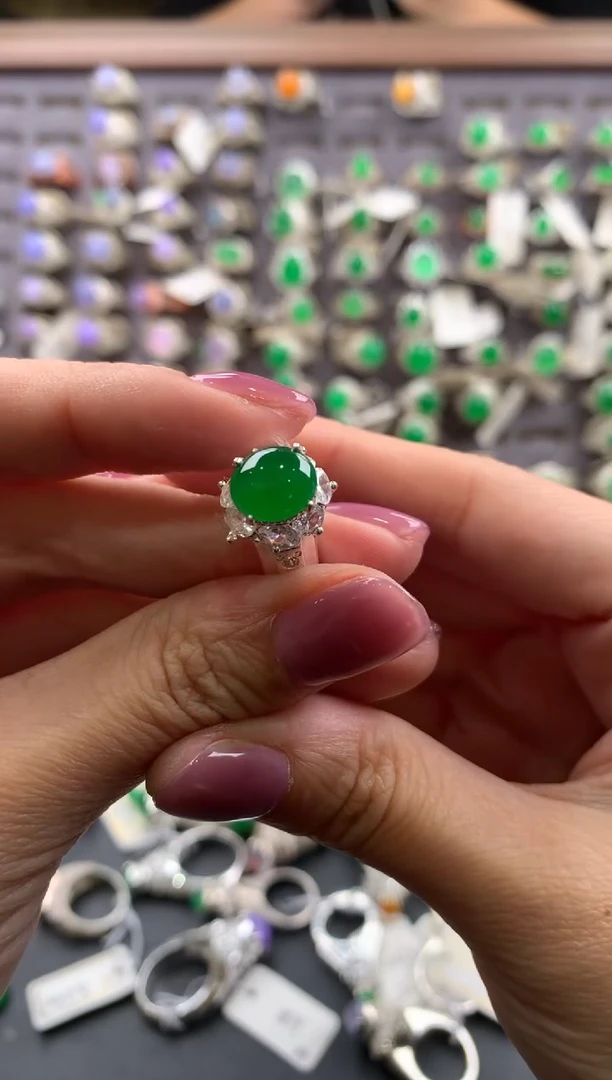 未镶嵌定制翡翠天然缅甸A货翡翠 12.23