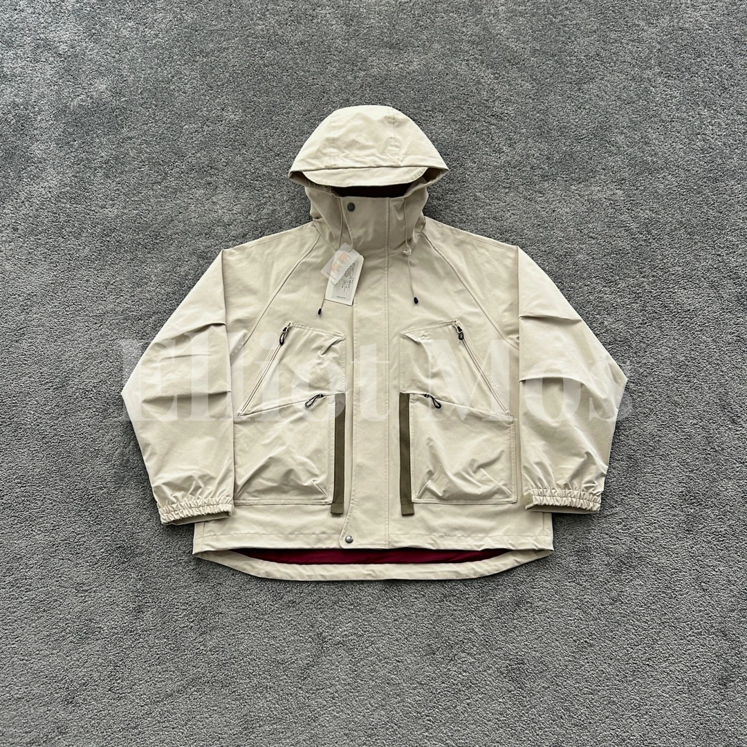 内置双肩背带设计~Street Jacket 燕尾式下摆户外街头夹克-1113