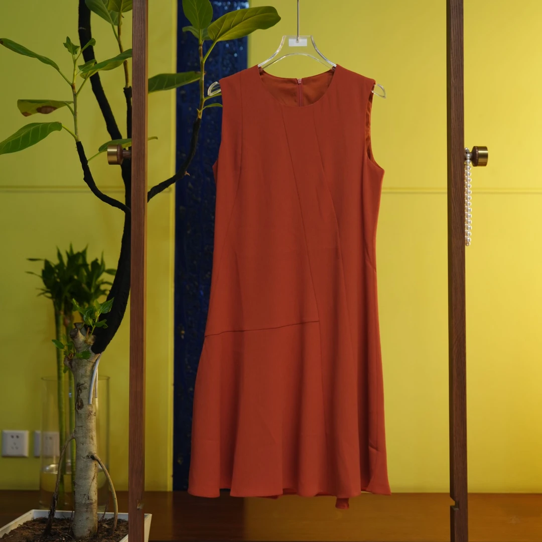 春夏无袖时尚连衣裙