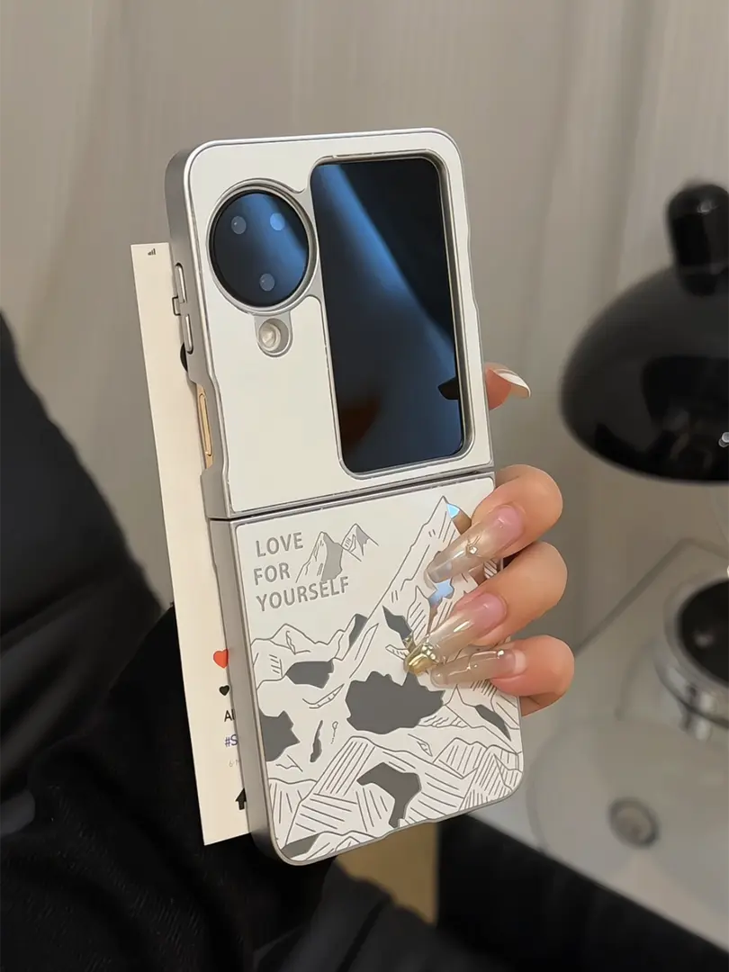 （OPPO系列）日出金山金属镜面适用OPPOfindn3flip手机壳n2flip折叠