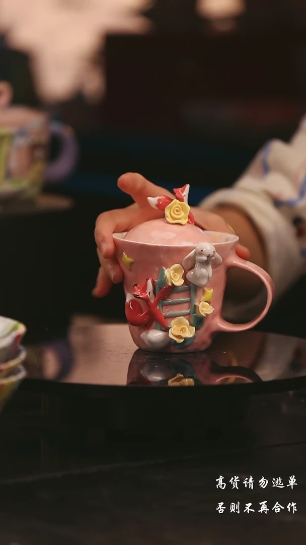 陶瓷景德镇可爱设计师款陶瓷