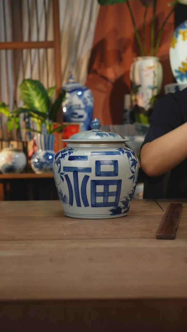 现代景德镇设计师釉下手绘陶瓷餐具