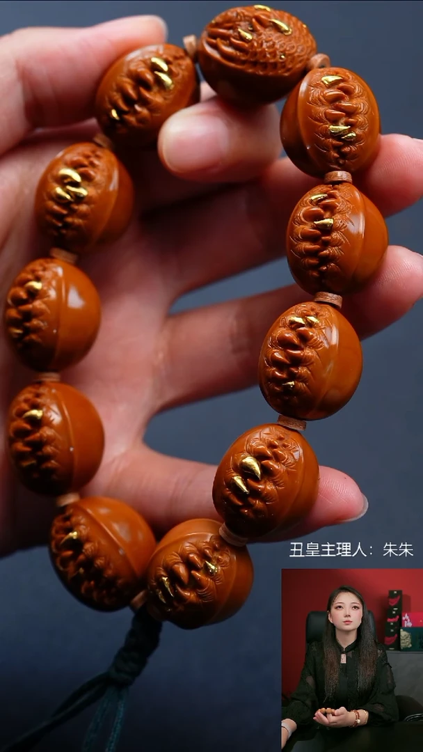 手串/手链橄榄核吞金兽手持