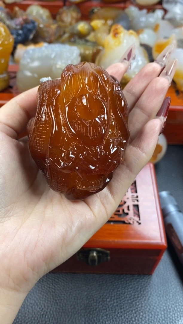 【闪购商品】玛瑙/玉髓手把未镶嵌1