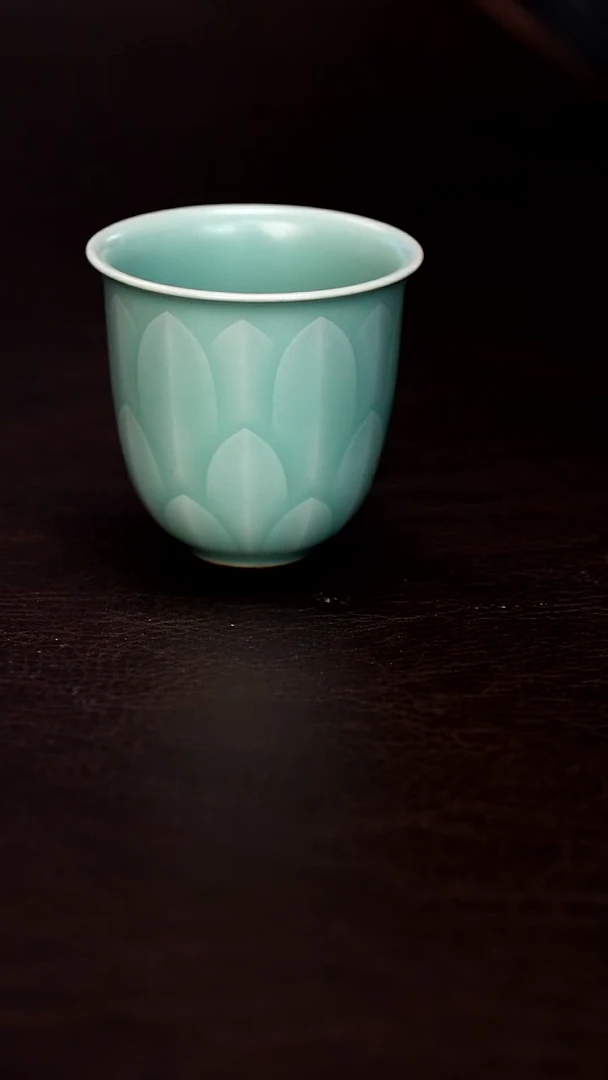 青瓷手工茶器包邮