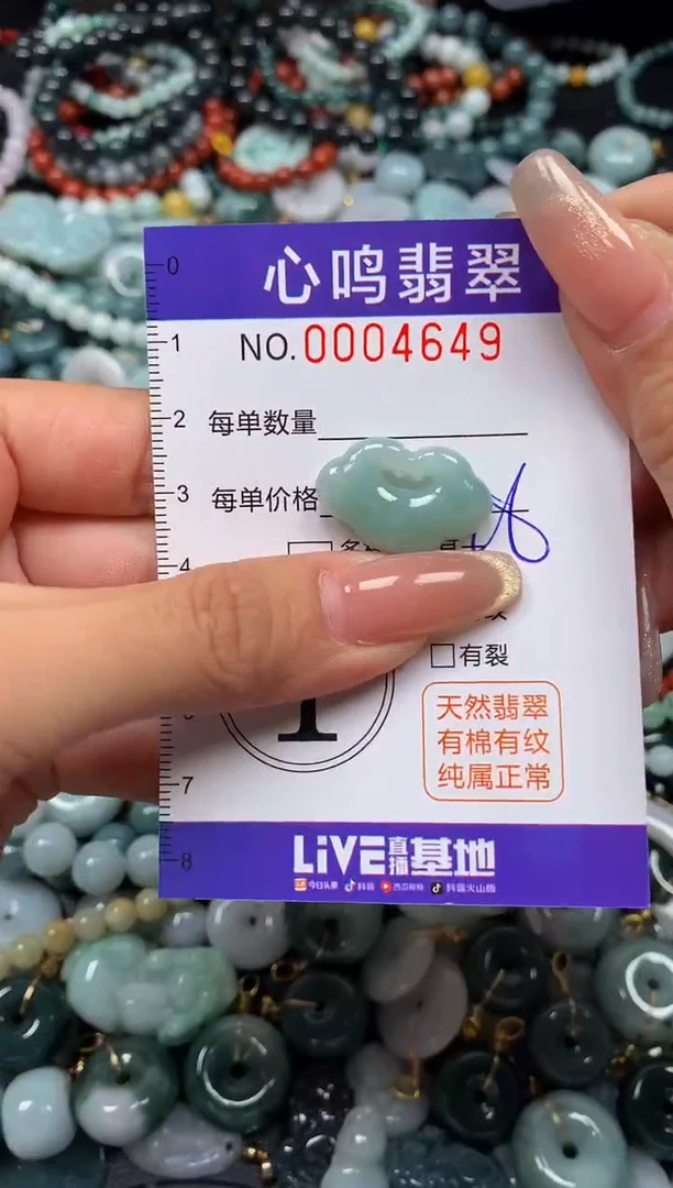 颈饰未镶嵌翡翠闪购004649