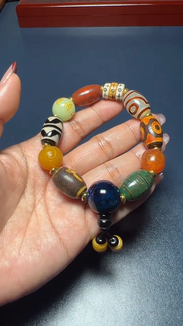 未镶嵌手串玛瑙/玉髓天珠玛瑙手串