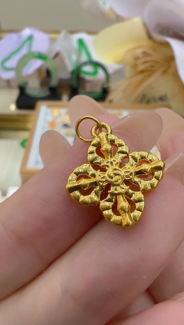 吊坠(不含链)定制足金多样性团购发货一件