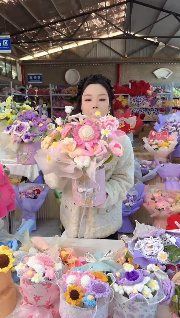 非遗手工花束，孤品清仓！！